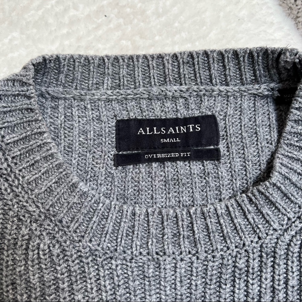 All Saints Distressed Sweater Size Small - Picture 4 of 11